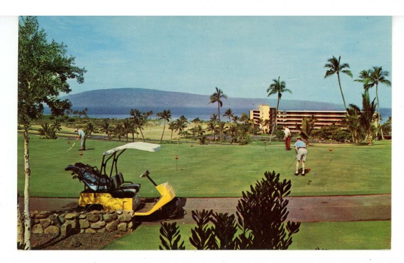 HI - Maui, Lahaina. Kaanapali Beach Hotel, Royal Kaanapali Golf Course