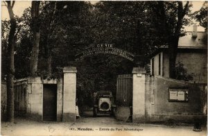 CPA MEUDON - Entrée du Parc Aerostatique (581735)