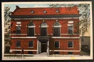 Vintage Postcard 1930's Y.W.C.A. Building, Peoria, Illinois (IL)