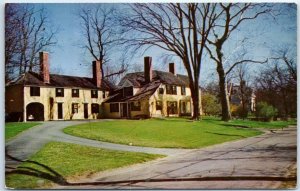 Postcard - The Bullet Hole House - Concord, Massachusetts