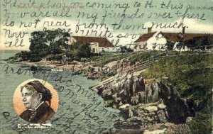 Home of the Pearl of Orr's Island - Maine ME Postcard