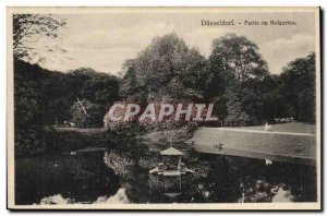 Postcard Old Dusseldorf PArt im Hofgarten