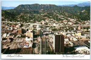 Postcard - The Nation's Glamour Capital, Hollywood - Los Angeles, California
