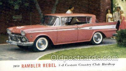 1959 rambler rebel v8 custom club hardtop Automotive, Car Vehicle, Old, Vinta...