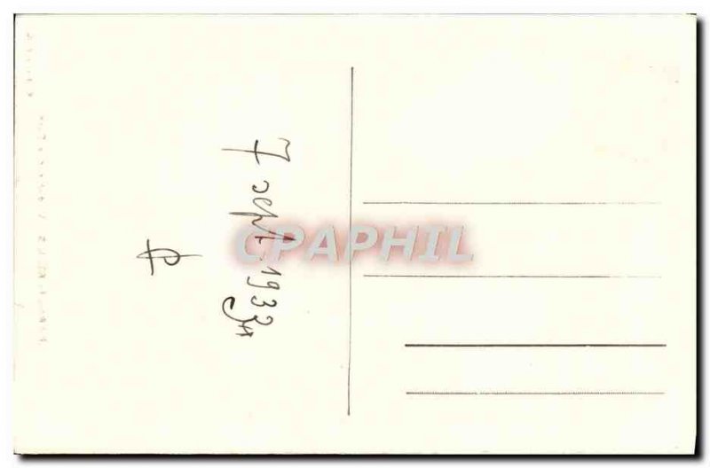 Old Postcard Pierre-Perthuis Viaduct On the Cure