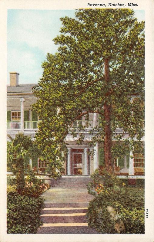 Natchez Mississippi~Ravenna House (Under Auspices of Natchez Garden Club)~1939