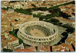 M-21537 Aeriel view of Arena Nîmes France