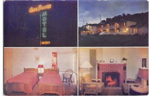 CASA BUENA MOTEL Corte Madera, CA Marin County Roadside Night Neon 1940s Rare