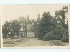 Old rppc BUILDING SCENE Architecture Postcard AB1029