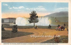 Aerating the Water, Ashokan Reservoir - Catskill Mountains, New York NY  