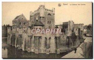 Old Postcard Belgium Ghent The Castle of the Counts