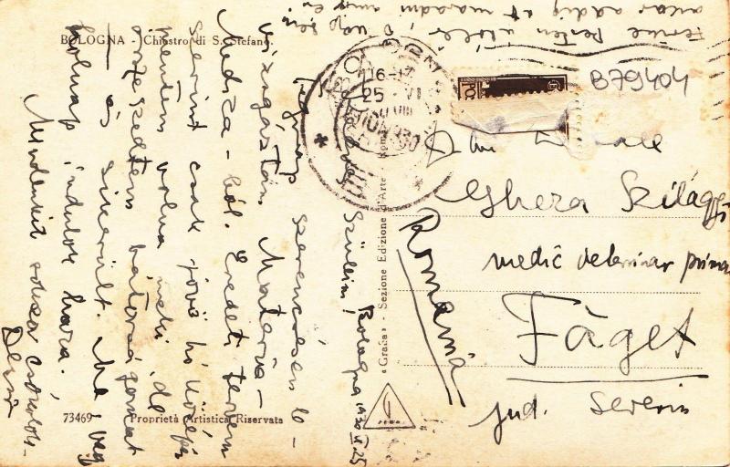 B79404 chiostro di s stefano  bologna  italy  front/back image