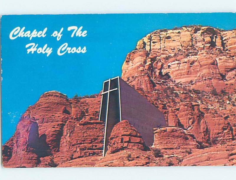 Pre-1980 CHURCH SCENE Sedona - Near Flagstaff Arizona AZ A8801