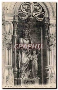 Old Postcard Sainte Anne D Auray The Miraculous Virgin