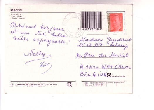 Mayor Square, Madrid, Spain,Used