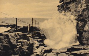 Maine Bar Harbor Thunder Hole Along Ocean Drive Acadia National Park Albertype