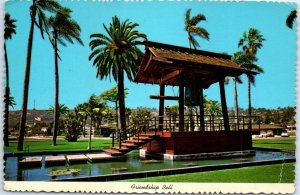 Postcard - Friendship Bell - San Diego, California