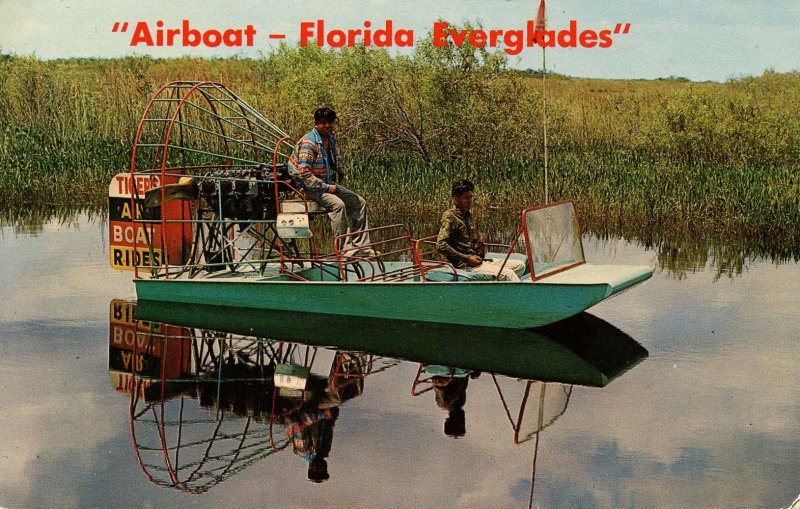 FL - Everglades. Airboat