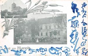 B9565 Czech Republic Gruss aus Marwitz Jden Restaurant