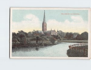 Postcard Salisbury Cathedral Salisbury England