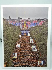 HM Queen Diamond Jubilee The Mall Buckingham Palace London 2012 Postcard