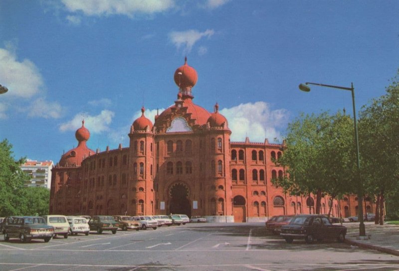 Lisboa Portugal Bullfight Bullring Arena Postcard