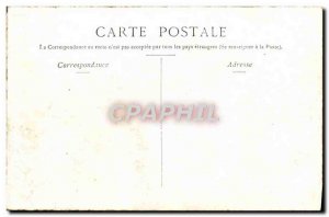 Old Postcard Fun Children Stork