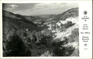 Desatoya Mountains Nevada Real Photo Postcard