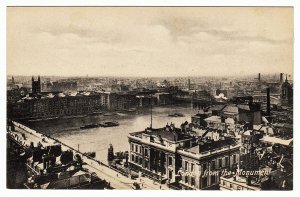 The Monument - View from overlooking London, England