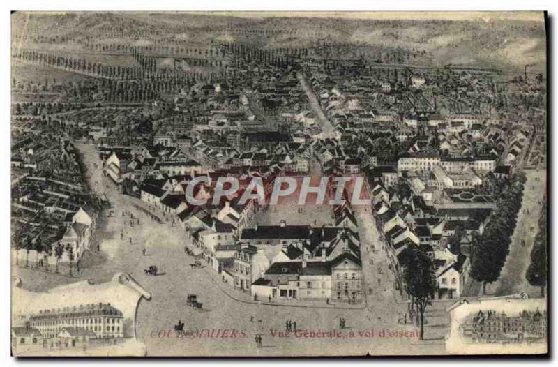 Postcard Old Coulsdon Vue Generale A Flight D & # 39Oiseau