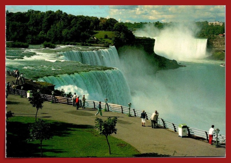 New York, Niagara Falls - Panoramic View Of American Falls - [NY-909]