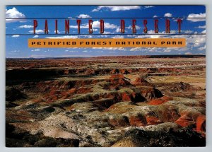 Petrified Forest National Park Painted Desert Arizona Vintage Unposted Postcard