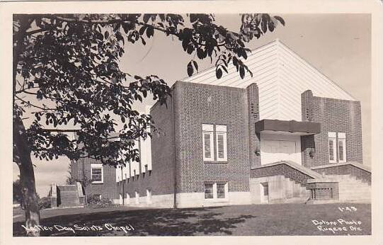 Oregon Eugene Latter Day Saints Chapel Real Photo