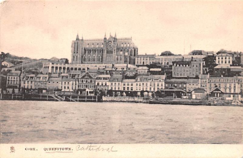 Queenstown Cathedral Cork Ireland Unused 