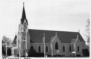 J84/ Fort Collins Colorado RPPC Postcard c1950s Church Building  203