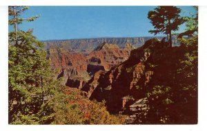 AZ - Grand Canyon Nat'l Park. Lofty Viewpoint Along the North Rim