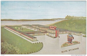 Helen's Motel, Ste. Anne, Blvd. St. Anne, Quebec, Canada, PU-1969