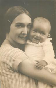 Early real photo postcards women with children x 3 pcs