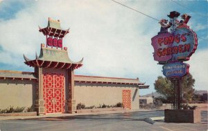 Las Vegas Nevada Fong's Garden Chinese Restaurant Exterior, Photochrome PC U2730