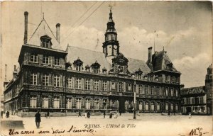 CPA REIMS - L'Hotel de Ville (490443)