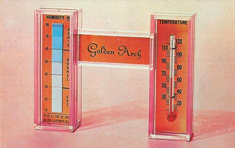 Colton California Humidal Co Thermometer Humidity Ad Vintage Postcard J75780