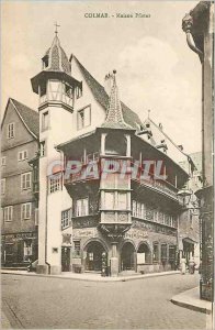 Old Postcard Colmar Pfister house