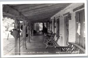 RPPC Ranchito Motel and Skytel, Quincy California Photo Vintage Postcard I13