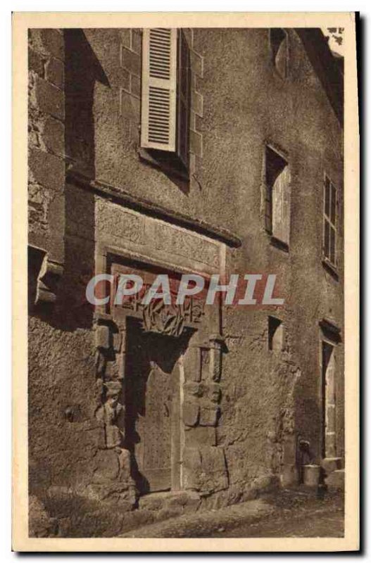 Postcard Old Saint Benoit du Sault Indre House of Silversmiths