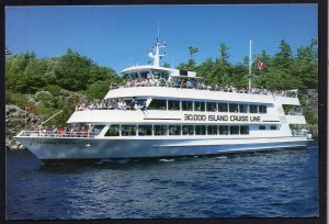 Canada Ontario PARRY SOUND ISLAND QUEEN 550 passenger Cruise Ship - Cont'l