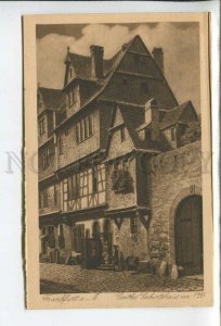 433703 Germany FRANKFURT am Main GOETHE House Vintage postcard