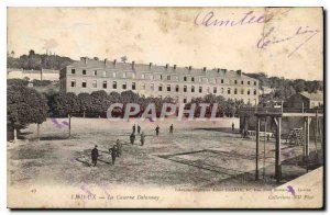 Postcard Old Barracks Lisieux Delannay