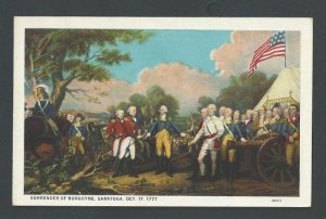 Ca 1909 PPC Wash DC Surrender Of Burgoyne 1777 Painted By John Trumbull Mint