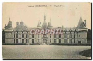 Old Postcard Chateau d'Eclimont S and O North Facade