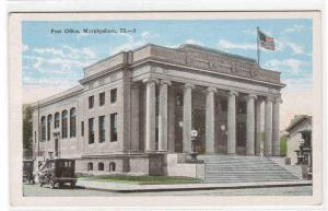 Post Office Murphysboro Illinois 1920s postcard 